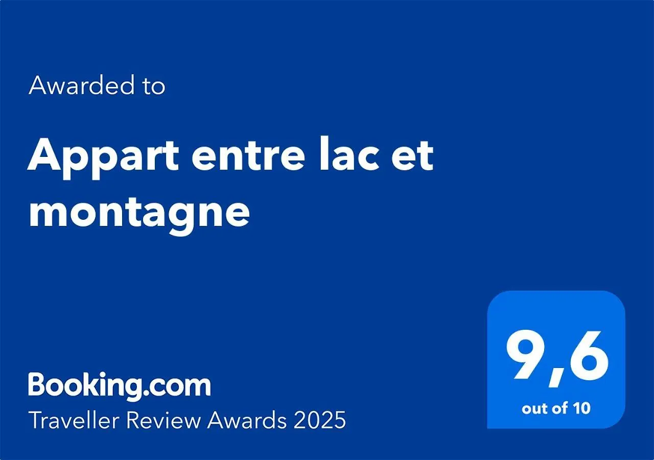 Appart Entre Lac Et Montagne Saint-Jean-de-Sixt France